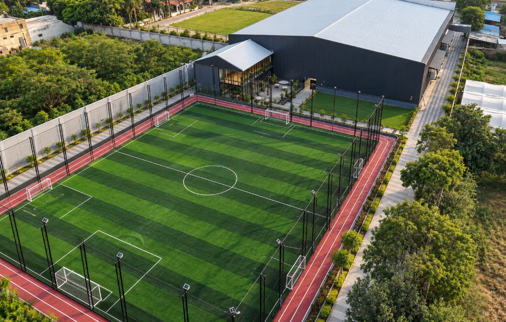 Sesh Sports N Fitness Arena Aerial View
